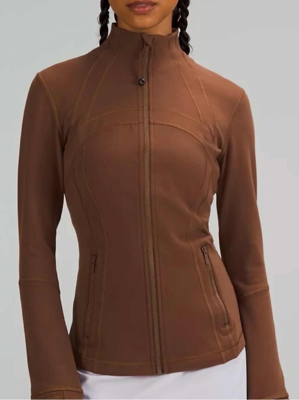 lululemon athletica Brown (Ancien Copper) Define Full length Jacket - Full-Zip